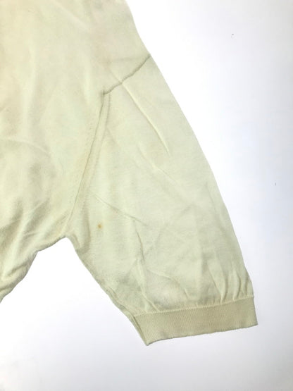 【現状渡し品】【メンズ】 JOHN SMEDLEY'S ジョンス メドレー 80's SS KNIT POLO SHIRT 80年代 ニット ポロシャツ 英国製 ヴヴィンテージ トップス 146-260604-rt-22-tagh サイズ：40 カラー：ホワイト 万代Net店