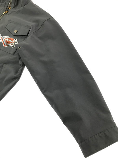 【中古品】【メンズ】 HARLEY DAVIDSON ハーレー ダビッドソン PATCH JACKET ワッペンジャケット アウター 145-260523-na-10-tagh サイズ：L カラー：ブラック 万代Net店