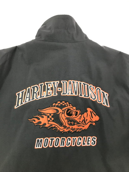 【中古品】【メンズ】 HARLEY DAVIDSON ハーレー ダビッドソン PATCH JACKET ワッペンジャケット アウター 145-260523-na-10-tagh サイズ：L カラー：ブラック 万代Net店