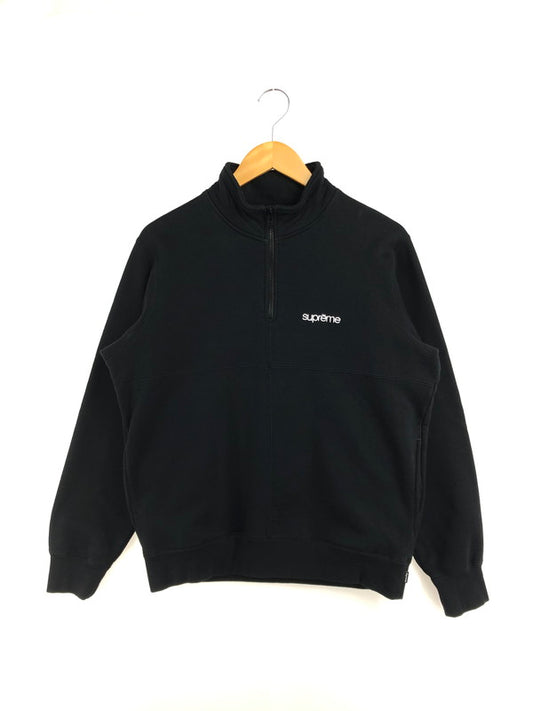 【中古品】【メンズ】 SUPREME シュプリーム 18SS COLOR BLOCKED HALF ZIP SWEATSHIRT カラーブロック ハーフジップ スウェットシャツ トレーナー 149-260513-na-07-tagh サイズ：S カラー：ブラック 万代Net店