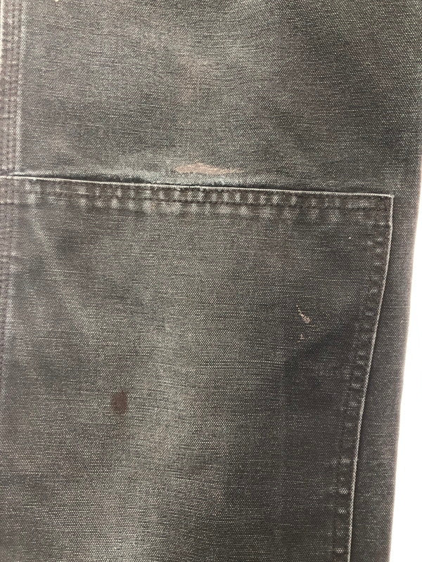 【現状渡し品】【メンズ】 CARHARTT DOUBLE KNEE DUCK OVERALLS ダブル ニー ダック オーバーオール "BLACK" 157-260525-ki-15-tagh サイズ：表記なし カラー：ブラック 万代Net店