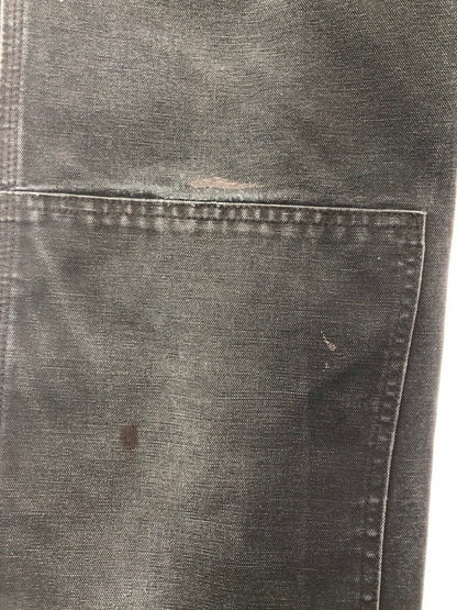 【現状渡し品】【メンズ】 CARHARTT DOUBLE KNEE DUCK OVERALLS ダブル ニー ダック オーバーオール "BLACK" 157-260525-ki-15-tagh サイズ：表記なし カラー：ブラック 万代Net店