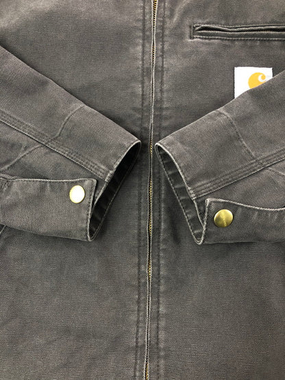 【中古品】【メンズ】 CARHARTT WIP DETROIT JACKET I034819 デトロイトジャケット ワークジャケット アウター 142-260525-ki-18-tagh サイズ：M カラー：ストーンキャンバス 万代Net店