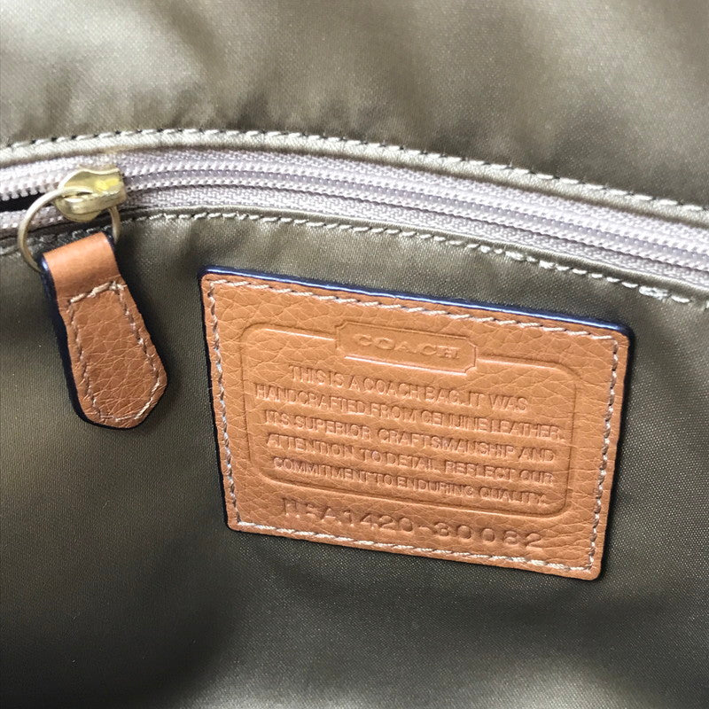 【中古品】【レディース】 COACH コーチ A1420-30082 MADISON HAND BAG マディソン ハンドバッグ 鞄 カバン 188-260704-ty-04-tagh カラー：ブラウン 万代Net店