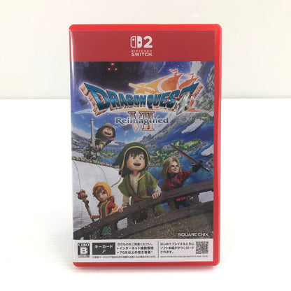 【中古美品】 開封済み Nintendo Switch2 ソフト ドラゴンクエストVII Reimagined ニンテンドースイッチ2 ソフト 029-261008-rt-06-tagh 万代Net店