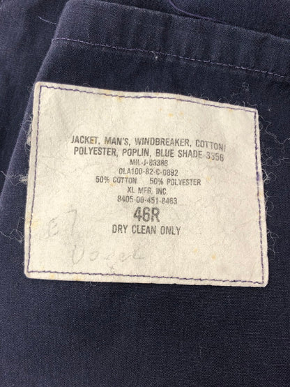 【中古品】【メンズ】 ARMY アーミー FLIGHT JACKET 8405-00-451-8463 サーバル ジッパー フライト ジャケット アウター 146-260605-rt-08-tagh サイズ：46 カラー：ネイ美 万代Net店
