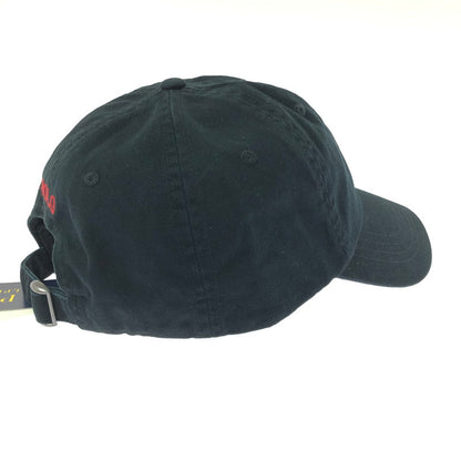 【中古美品】【メンズ】 POLO RALPH LAUREN ポロ ラルフローレン BASEBALL CAP 710548524012 ベースボール キャップ 帽子 アクセサリー 185-260714-YY-09-tagh サイズ：F カラー：ブラック 万代Net店