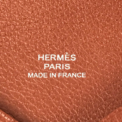 【中古美品】【メンズ】 HERMES エルメス Coin CASE B刻印 カルヴィ ヴォーエプソン コインケース 財布 181-260716-rt-23-tagh カラー：ブラウン 万代Net店