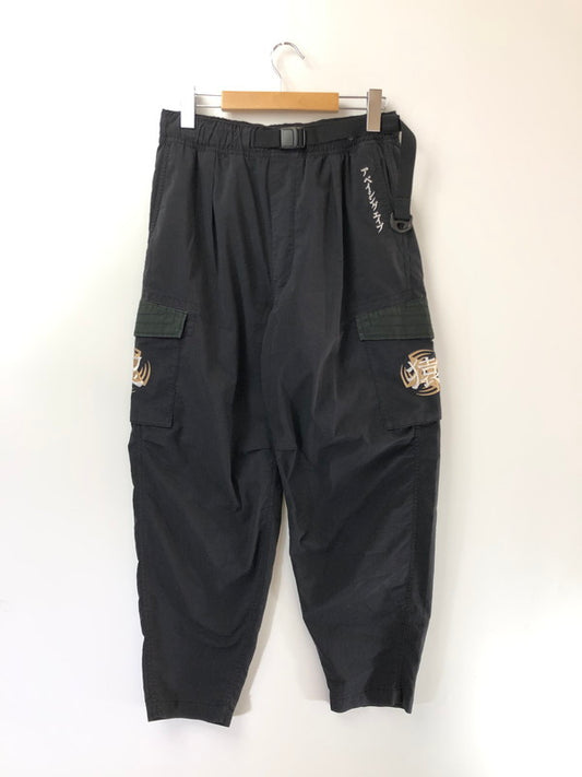 【中古品】【メンズ】 A BATHING APE ア ベイシング エイプ RIPSTOP CARGO PANTS 001PTG301020X 忍猿 リップ ストップ カーゴ パンツ ボトムス 153-260627-rt-24-tagh サイズ：M カラー：ブラック 万代Net店