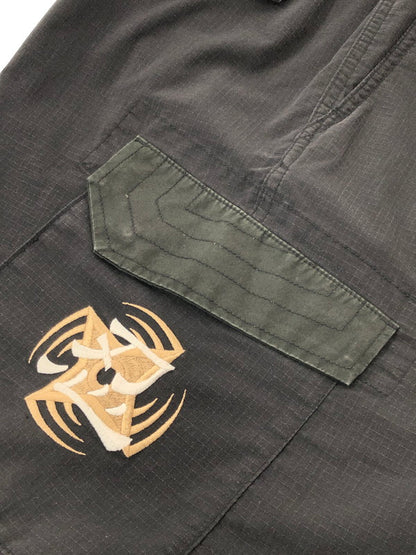 【中古品】【メンズ】 A BATHING APE ア ベイシング エイプ RIPSTOP CARGO PANTS 001PTG301020X 忍猿 リップ ストップ カーゴ パンツ ボトムス 153-260627-rt-24-tagh サイズ：M カラー：ブラック 万代Net店