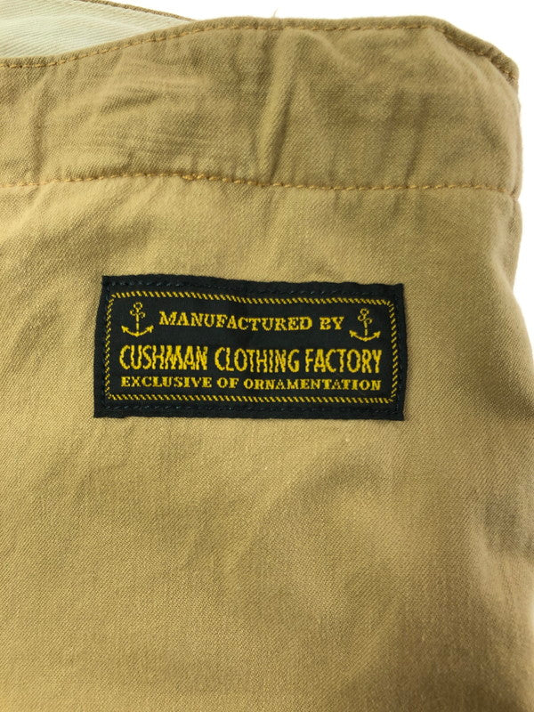 【中古品】【メンズ】 CUSHMAN クッシュマン SLUB TWILL OVERPANTS BEIGE スラブツイルオーバーパンツ 22281 ボトムス アメカジ 156-260823-su-10-tagh サイズ：M カラー：ベージュ 万代Net店