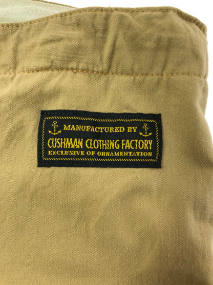 【中古品】【メンズ】 CUSHMAN クッシュマン SLUB TWILL OVERPANTS BEIGE スラブツイルオーバーパンツ 22281 ボトムス アメカジ 156-260823-su-10-tagh サイズ：M カラー：ベージュ 万代Net店
