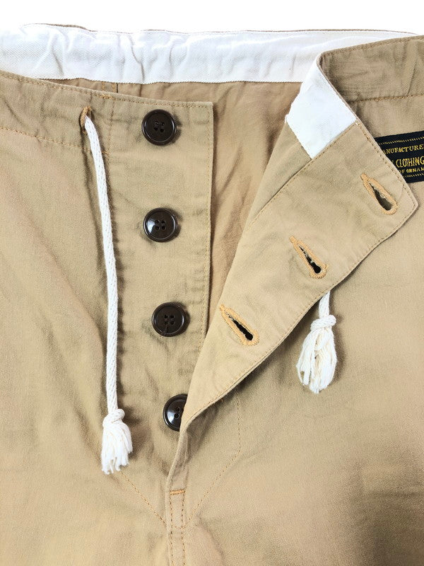 【中古品】【メンズ】 CUSHMAN クッシュマン SLUB TWILL OVERPANTS BEIGE スラブツイルオーバーパンツ 22281 ボトムス アメカジ 156-260823-su-10-tagh サイズ：M カラー：ベージュ 万代Net店
