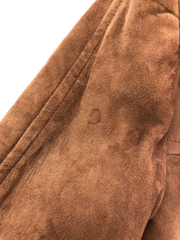 【現状渡し品】【メンズ】 BANTAMAC バンタマック × WHITE STAG ホワイトスタッグ SUEDE JACKET スエードジャケット アウター 146-260909-na-17-tagh サイズ：40 カラー：ブラウン 万代Net店