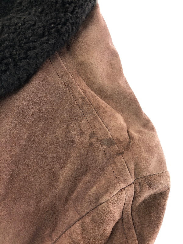 【現状渡し品】【メンズ】 BANTAMAC バンタマック × WHITE STAG ホワイトスタッグ SUEDE JACKET スエードジャケット アウター 146-260909-na-17-tagh サイズ：40 カラー：ブラウン 万代Net店