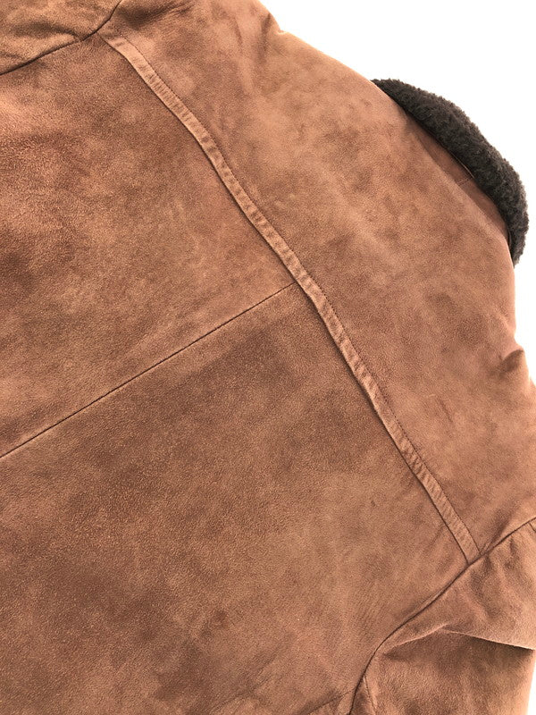 【現状渡し品】【メンズ】 BANTAMAC バンタマック × WHITE STAG ホワイトスタッグ SUEDE JACKET スエードジャケット アウター 146-260909-na-17-tagh サイズ：40 カラー：ブラウン 万代Net店