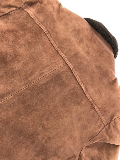 【現状渡し品】【メンズ】 BANTAMAC バンタマック × WHITE STAG ホワイトスタッグ SUEDE JACKET スエードジャケット アウター 146-260909-na-17-tagh サイズ：40 カラー：ブラウン 万代Net店