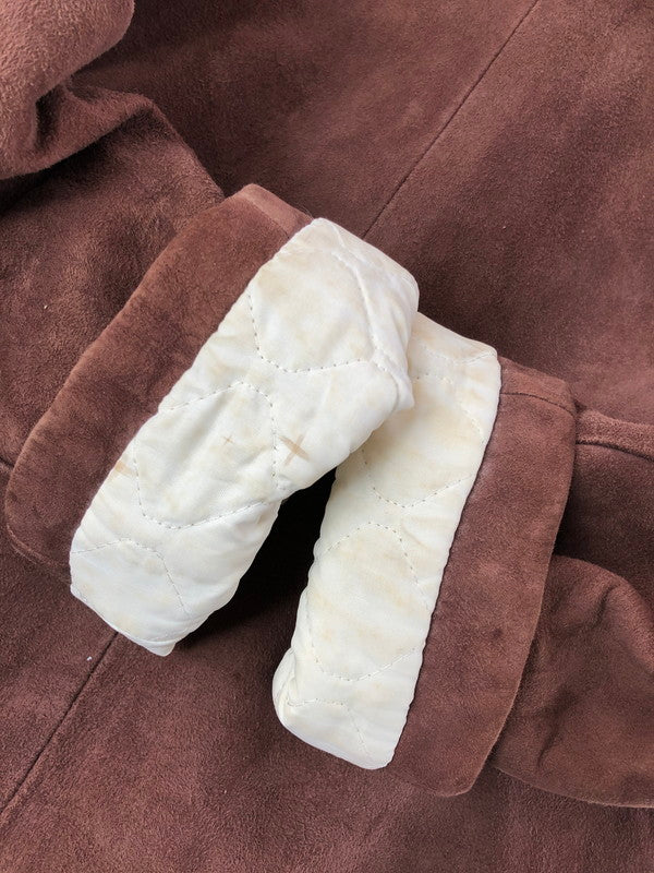 【現状渡し品】【メンズ】 BANTAMAC バンタマック × WHITE STAG ホワイトスタッグ SUEDE JACKET スエードジャケット アウター 146-260909-na-17-tagh サイズ：40 カラー：ブラウン 万代Net店