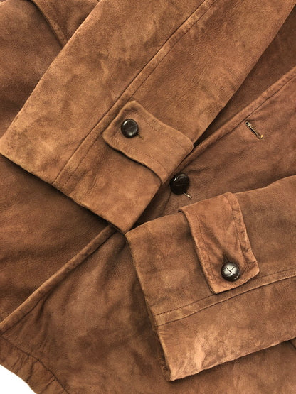 【現状渡し品】【メンズ】 BANTAMAC バンタマック × WHITE STAG ホワイトスタッグ SUEDE JACKET スエードジャケット アウター 146-260909-na-17-tagh サイズ：40 カラー：ブラウン 万代Net店