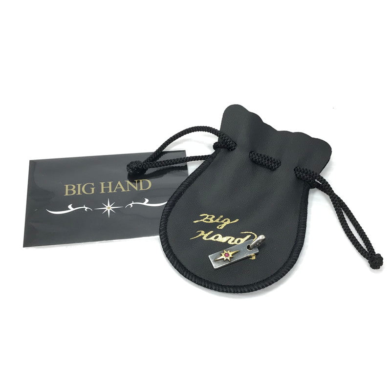 【中古品】【メンズ】 BIG HAND ビッグハンド 2025 X'MAS ミッドナイトトップ ルビー ペンダントトップ アクセサリー 192-260507-na-06-tag カラー：シルバー 万代Net店