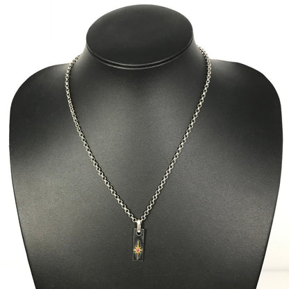【中古品】【メンズ】 BIG HAND ビッグハンド 2025 X'MAS ミッドナイトトップ ルビー ペンダントトップ アクセサリー 192-260507-na-06-tag カラー：シルバー 万代Net店