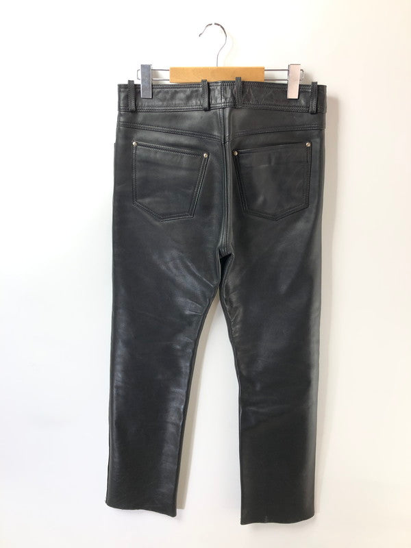 【中古品】【メンズ】 HARLEY-DAVIDSON ハーレー ダビッドソン LEATHER PANTS 98146 レザー パンツ ボトムス 156-260524-rt-29-tagh サイズ：32 カラー：ブラック 万代Net店