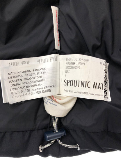 【中古品】【メンズ】 PYRENEX ピレネックス SPOUTNIC MAT DOWN JACKET W20P1 スプートニック マット ダウンジャケット アウター 144-260530-rt-08-tagh サイズ：S カラー：ブラック 万代Net店