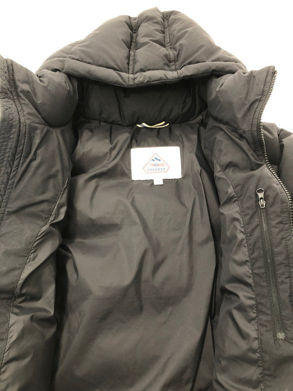 【中古品】【メンズ】 PYRENEX ピレネックス SPOUTNIC MAT DOWN JACKET W20P1 スプートニック マット ダウンジャケット アウター 144-260530-rt-08-tagh サイズ：S カラー：ブラック 万代Net店