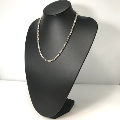 【中古品】【メンズ】 USED BYZANTINE CHAIN ビザンチンネックレス アクセサリー 192-260627-na-18-tagh カラー：シルバー 万代Net店