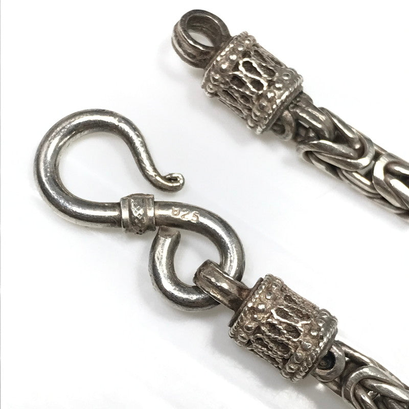 【中古品】【メンズ】 USED BYZANTINE CHAIN ビザンチンネックレス アクセサリー 192-260627-na-18-tagh カラー：シルバー 万代Net店