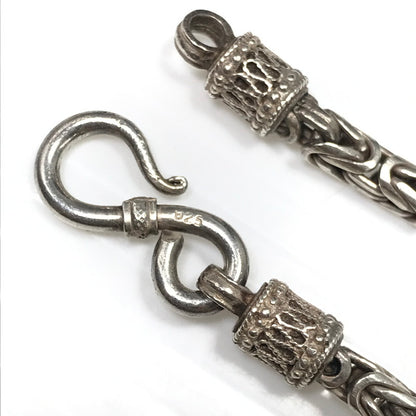 【中古品】【メンズ】 USED BYZANTINE CHAIN ビザンチンネックレス アクセサリー 192-260627-na-18-tagh カラー：シルバー 万代Net店