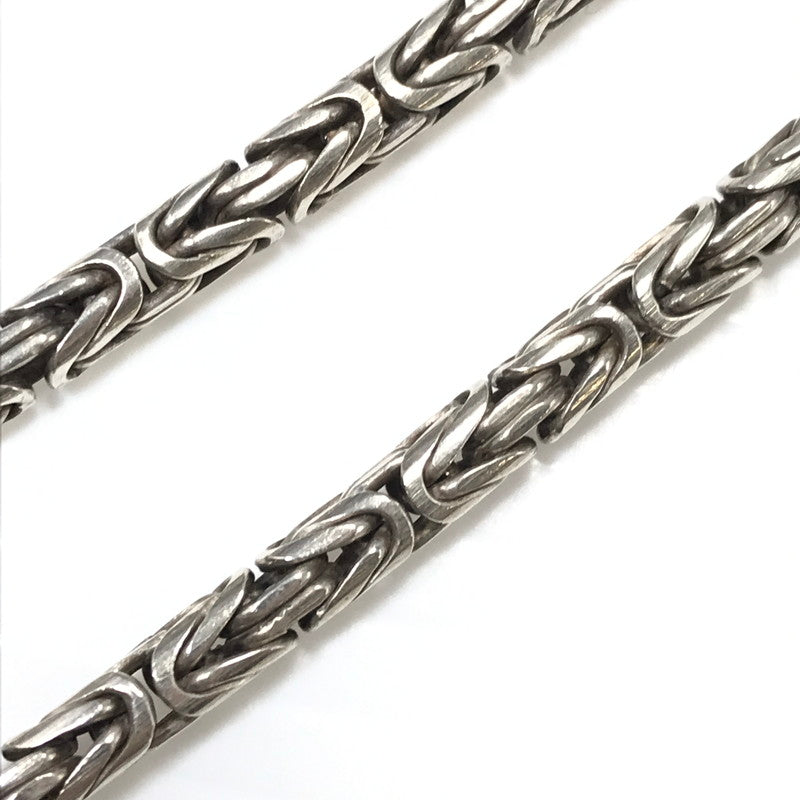 【中古品】【メンズ】 USED BYZANTINE CHAIN ビザンチンネックレス アクセサリー 192-260627-na-18-tagh カラー：シルバー 万代Net店