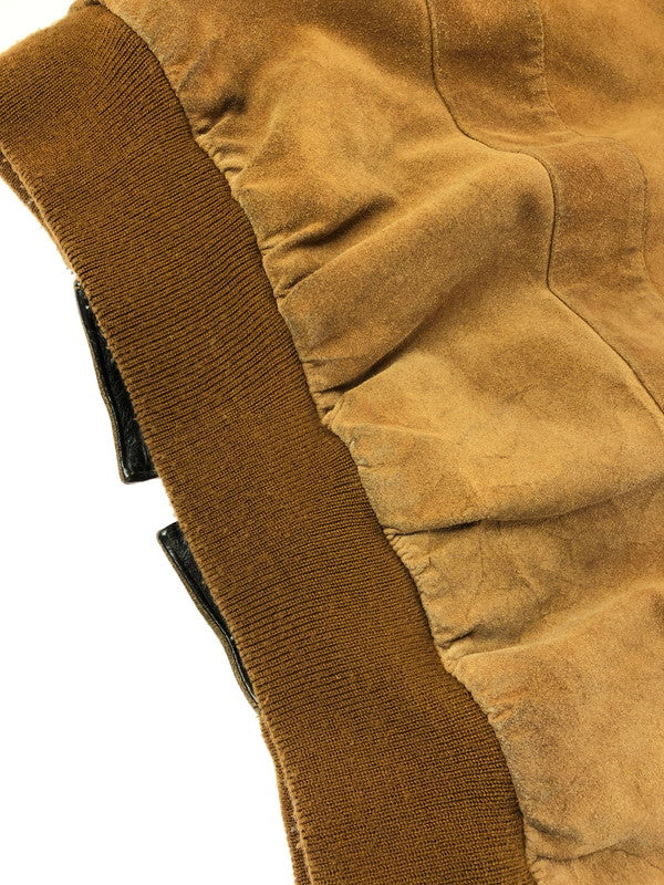 【現状渡し品】【メンズ】 MEN'S ROBO メンズロボ SUEDE JACKET 4735-A スウェード ジャケット アウター 146-260909-na-18-tagh サイズ：M カラー：ブラウン 万代Net店