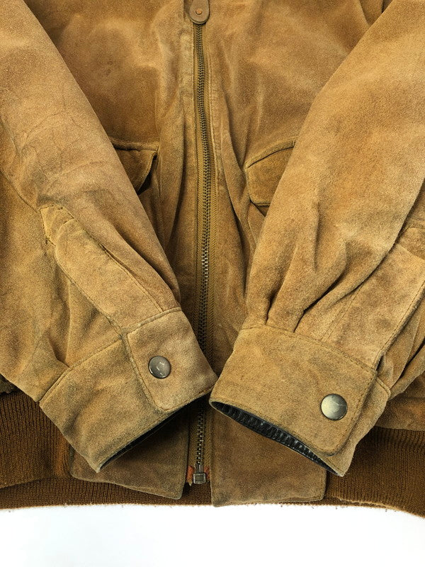 【現状渡し品】【メンズ】 MEN'S ROBO メンズロボ SUEDE JACKET 4735-A スウェード ジャケット アウター 146-260909-na-18-tagh サイズ：M カラー：ブラウン 万代Net店
