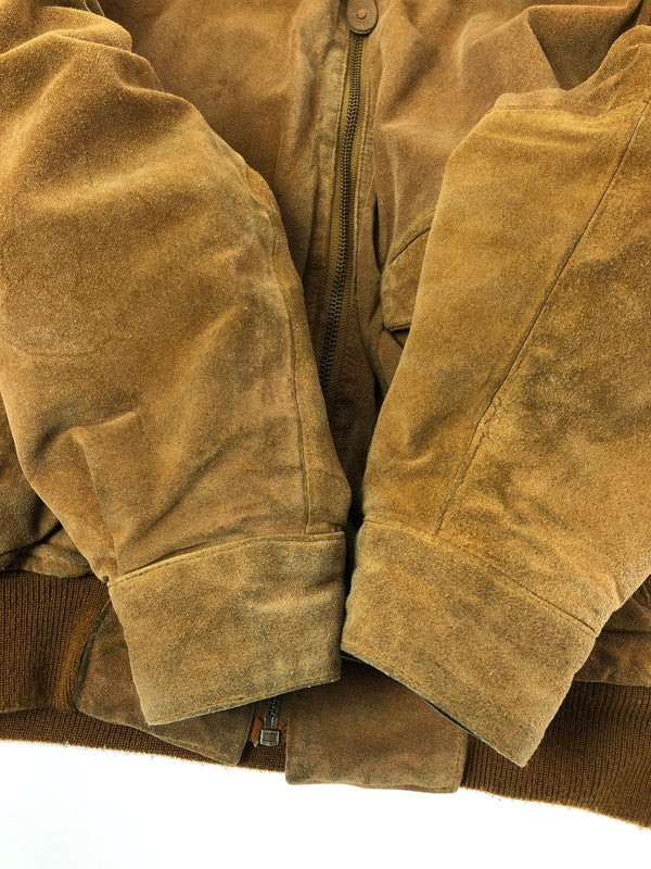 【現状渡し品】【メンズ】 MEN'S ROBO メンズロボ SUEDE JACKET 4735-A スウェード ジャケット アウター 146-260909-na-18-tagh サイズ：M カラー：ブラウン 万代Net店