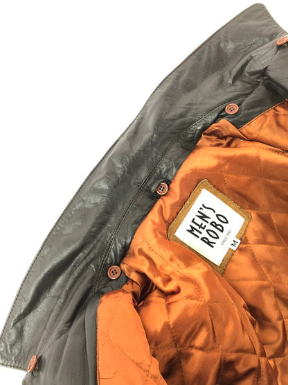 【現状渡し品】【メンズ】 MEN'S ROBO メンズロボ SUEDE JACKET 4735-A スウェード ジャケット アウター 146-260909-na-18-tagh サイズ：M カラー：ブラウン 万代Net店