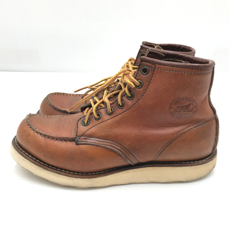 【現状渡し品】【メンズ】 RED WING 犬刻印 97年製 IRISH SETTER 875 アイリッシュ セッター ブーツ シューズ 靴 164-260521-ki-09-tagh サイズ：7 1/2 D カラー：ブラウン 万代Net店