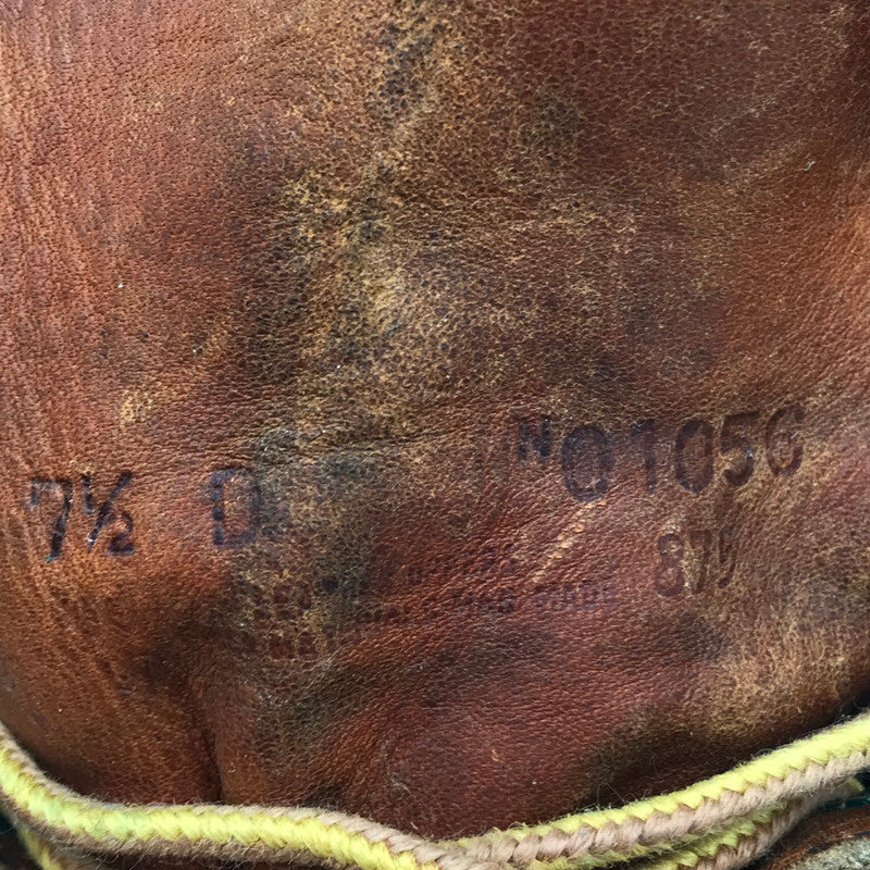 【現状渡し品】【メンズ】 RED WING 犬刻印 97年製 IRISH SETTER 875 アイリッシュ セッター ブーツ シューズ 靴 164-260521-ki-09-tagh サイズ：7 1/2 D カラー：ブラウン 万代Net店