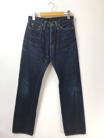 【中古品】【メンズ】 THE FLAT HEAD ザフラットヘッド TAPERED STRAIGHT JEANS 3009 テーパード ストレート ジーンズ ボトムス 156-260819-rt-36-tag サイズ：30 カラー：インディゴ 万代Net店