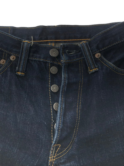 【中古品】【メンズ】 THE FLAT HEAD ザフラットヘッド TAPERED STRAIGHT JEANS 3009 テーパード ストレート ジーンズ ボトムス 156-260819-rt-36-tag サイズ：30 カラー：インディゴ 万代Net店