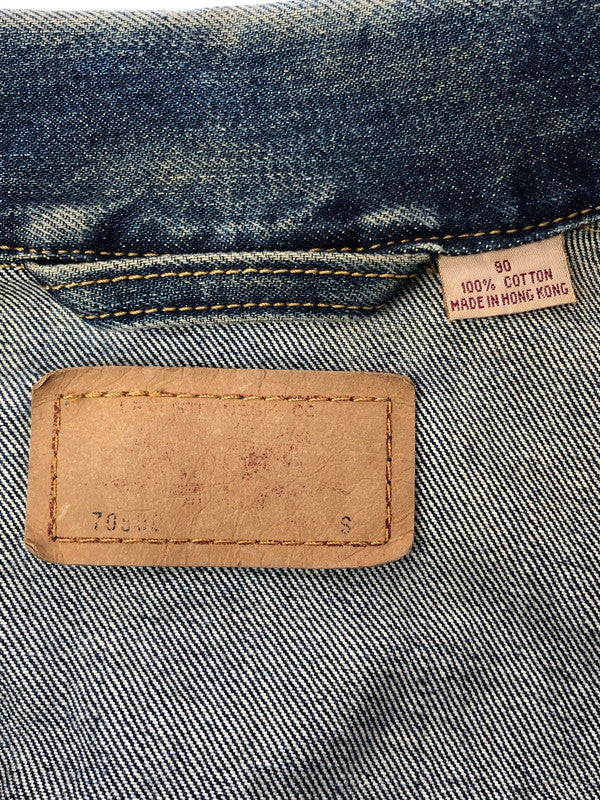 【現状渡し品】【メンズ】 LEVI'S リーバイス 90'S DENIM JACKET 70500-0201 90年代 デニムジャケット ライトアウター 146-260519-na-08-tagh サイズ：S カラー：インディゴ 万代Net店
