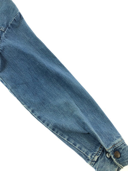 【現状渡し品】【メンズ】 LEVI'S リーバイス 70'S-80'S WAPPEN DENIM JACKET オレンジタブ 70年代-80年代 ワッペン デニムジャケット ライトアウター 146-260519-na-09-tagh サイズ：L カラー：インディゴ 万代Net店