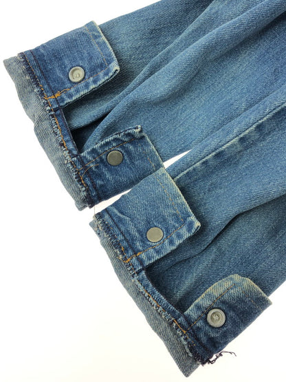 【現状渡し品】【メンズ】 LEVI'S リーバイス 70'S-80'S WAPPEN DENIM JACKET オレンジタブ 70年代-80年代 ワッペン デニムジャケット ライトアウター 146-260519-na-09-tagh サイズ：L カラー：インディゴ 万代Net店