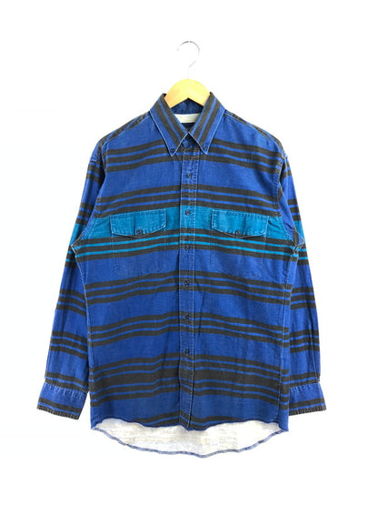 【中古品】【メンズ】 WRANGLER ラングラー X-LONG TAILS LS BD SHIRT エックス ロングテール シャツ トップス 146-260516-rt-17-tagh サイズ：16-34 カラー：ブルー 万代Net店