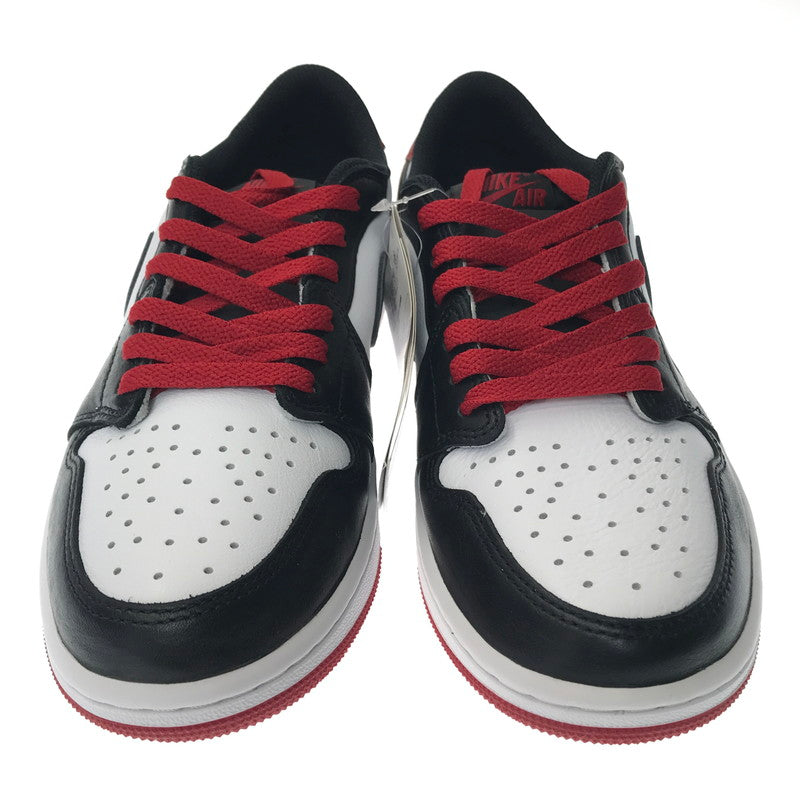 【中古美品】【メンズ】 NIKE ナイキ AIR JORDAN 1 RETRO LOW OG CZ0790-106 エアジョーダン 1 レトロ ロー スニーカー 靴 160-260510-na-03-tagh サイズ：26.5cm US 8.5 カラー：WHITE/BLACK-VARSITY RED 万代Net店