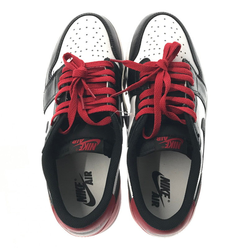 【中古美品】【メンズ】 NIKE ナイキ AIR JORDAN 1 RETRO LOW OG CZ0790-106 エアジョーダン 1 レトロ ロー スニーカー 靴 160-260510-na-03-tagh サイズ：26.5cm US 8.5 カラー：WHITE/BLACK-VARSITY RED 万代Net店