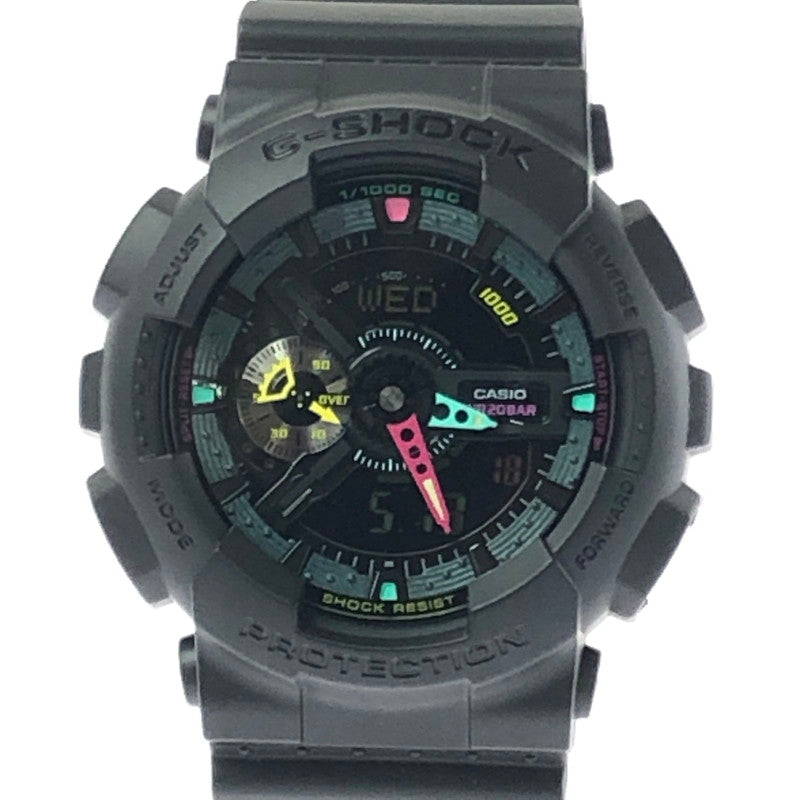 【中古品】 G-SHOCK ジーショック GA-110MF-1AJF 110 SERIES アナデジ クォーツ 腕時計 196-260515-ty-09-tagh カラー：ブラック 万代Net店