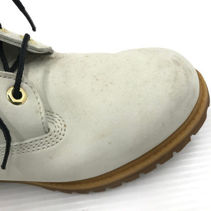 【中古品】【メンズ】 TIMBERLAND PRIMALOFT PREMIUM BOOT "WHITE NUBUCK" A15RN プリマロフト プレミアム ブーツ "ホワイトヌバック” ブーツ シューズ 靴 164-260521-ki-07-tagh サイズ：7.5W カラー：ホワイト 万代Net店