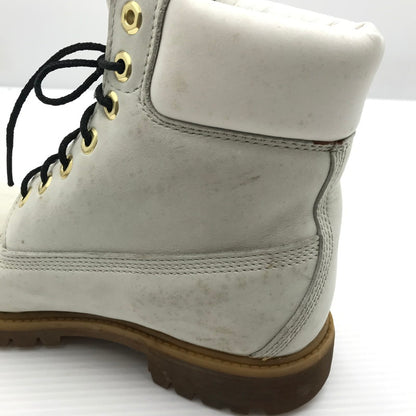 【中古品】【メンズ】 TIMBERLAND PRIMALOFT PREMIUM BOOT "WHITE NUBUCK" A15RN プリマロフト プレミアム ブーツ "ホワイトヌバック” ブーツ シューズ 靴 164-260521-ki-07-tagh サイズ：7.5W カラー：ホワイト 万代Net店