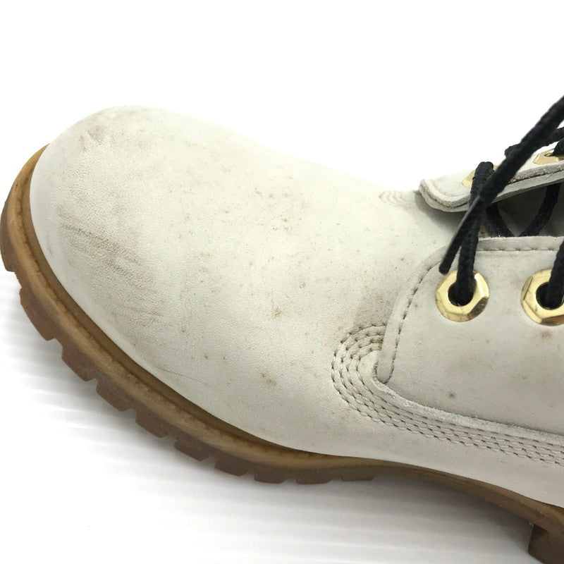 【中古品】【メンズ】 TIMBERLAND PRIMALOFT PREMIUM BOOT "WHITE NUBUCK" A15RN プリマロフト プレミアム ブーツ "ホワイトヌバック” ブーツ シューズ 靴 164-260521-ki-07-tagh サイズ：7.5W カラー：ホワイト 万代Net店